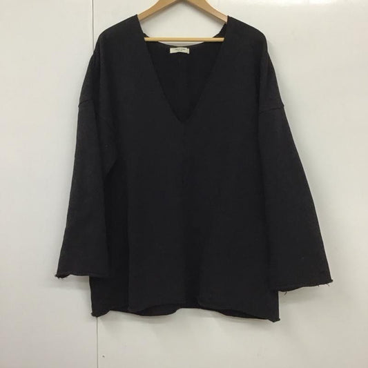 フリークスストア FREAK S STORE トレーナー 長袖 FREE 無地 黒 / ブラック /  レディース USED 古着 中古 10130377