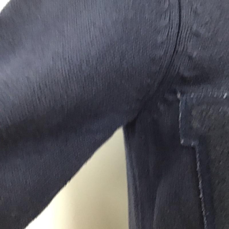 トミー TOMMY カーディガン 長袖 23-4331203-040 コットン Vネック NY M ロゴ、文字 紺 / ネイビー /  レディース USED 古着 中古 10116758