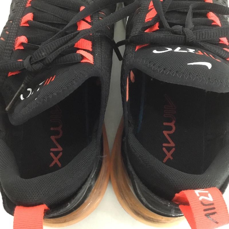 ナイキ NIKE スニーカー スニーカー AH8050-015 AIR MAX 270 26.5cm 26.5cm ロゴ、文字 黒 / ブラック / X 灰 / グレー / X 橙 / オレンジ /  メンズ USED 古着 中古 10143018