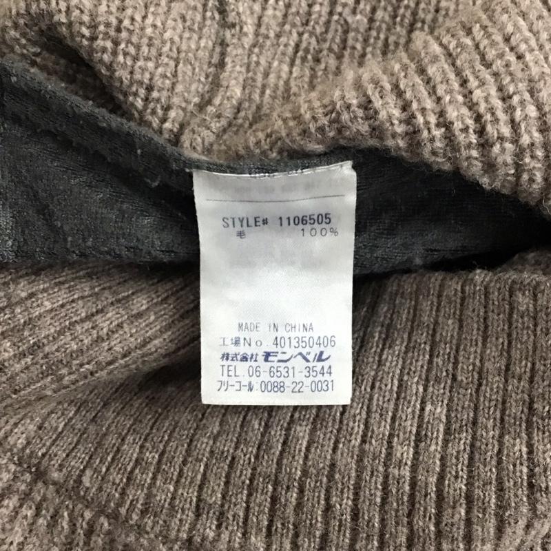 モンベル mont-bell ジャケット、上着 ジャケット、ブレザー 1106505 ミッテルレギ フルジップセーター L ロゴ、文字 灰 / グレー /  メンズ USED 古着 中古 10115075