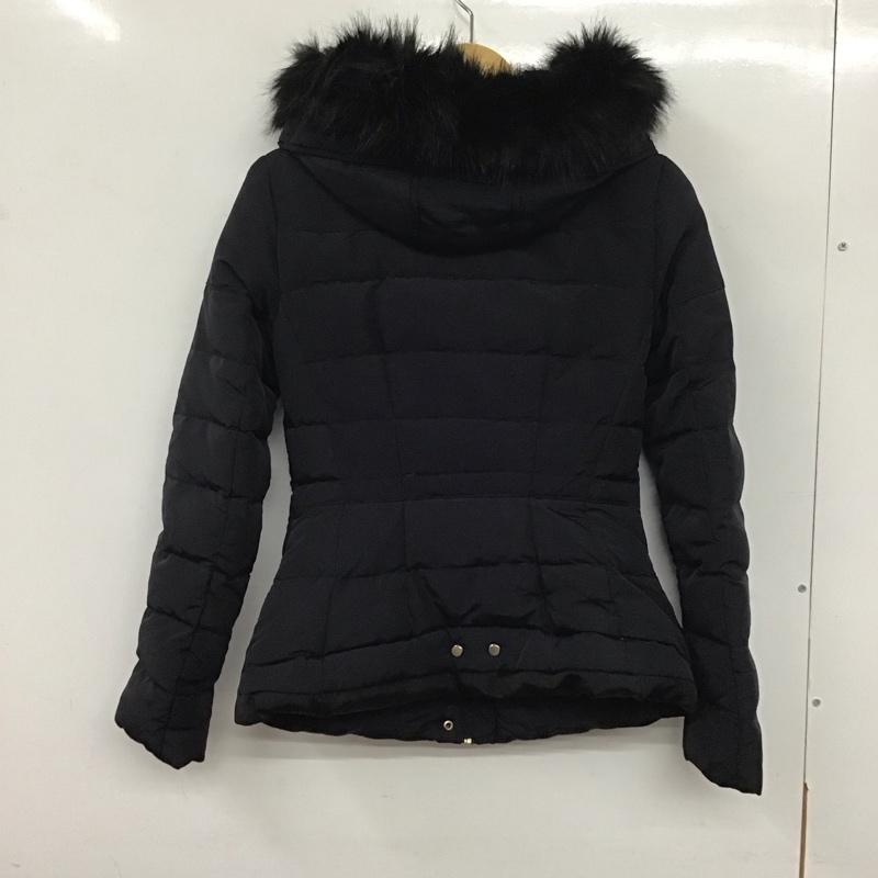 ザラベーシック ZARA BASIC コート コート一般 XS 無地 黒 / ブラック /  レディース USED 古着 中古 10139916