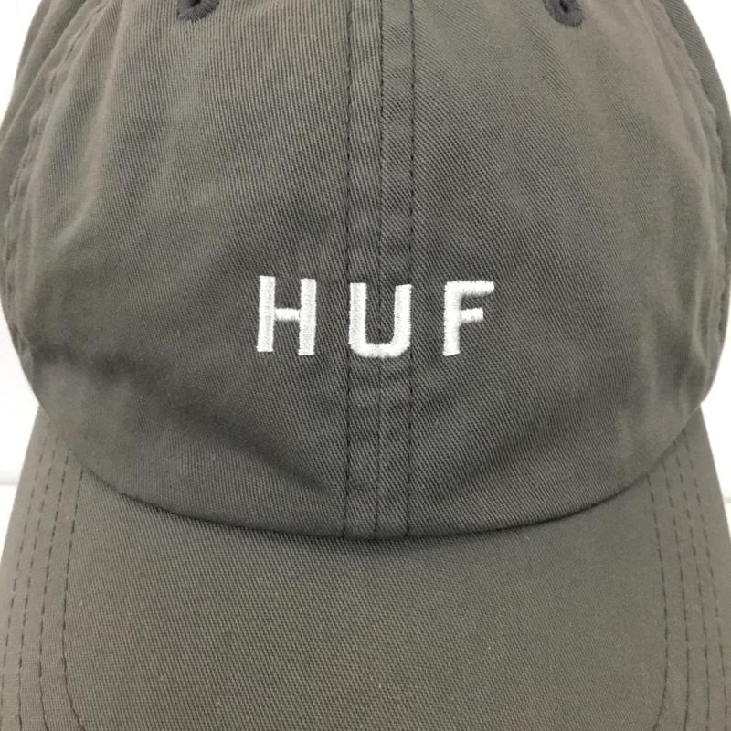 ハフ HUF 帽子 キャップ コットン ロゴ、文字 灰 / グレー /  メンズ USED 古着 中古 10109911