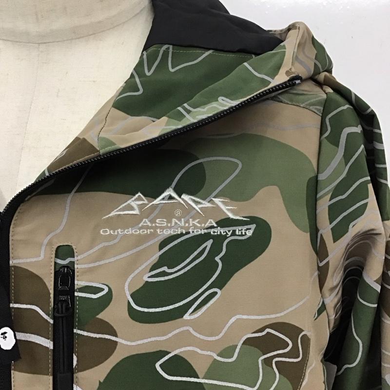 アベイシングエイプ A BATHING APE ジャケット、上着 ジャンパー、ブルゾン ジップアップジャケット ジャンパー ジャケット カジュアルジャケット アウター M プリント マルチカラー / マルチカラー /  メンズ USED 古着 中古 10117461