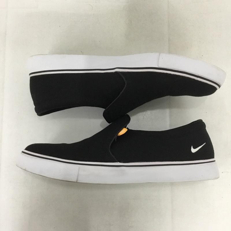 ナイキ NIKE スニーカー スニーカー CD5460-001 コート ロイヤル AC SLP スリッポン 28.5cm 28.5cm 無地 黒 / ブラック /  メンズ USED 古着 中古 10139069