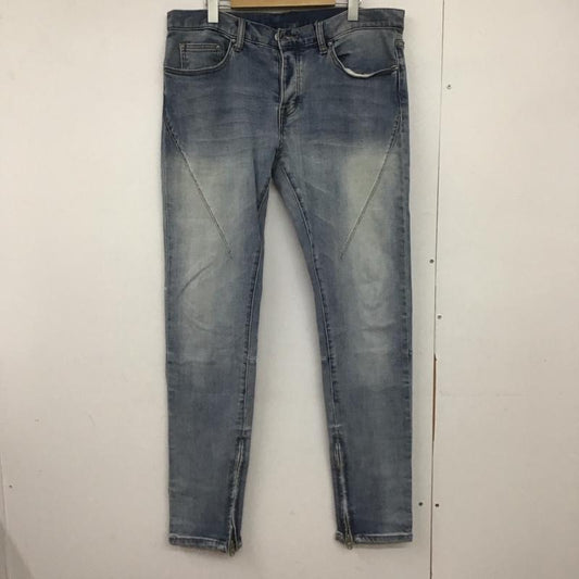 ミニマル mnml パンツ デニム、ジーンズ デニムパンツ スリムパンツ カジュアルパンツ ストレッチパンツ 34インチ 無地 インディゴ / インディゴ /  メンズ USED 古着 中古 10148037