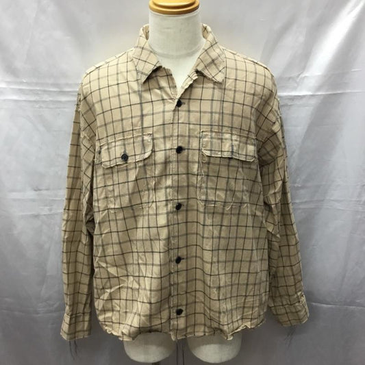 エルカルテット LQUARTET シャツ、ブラウス 長袖 長袖シャツ チェックシャツ カラーシャツ カジュアルシャツ L チェック マルチカラー / マルチカラー /  メンズ USED 古着 中古 10111337