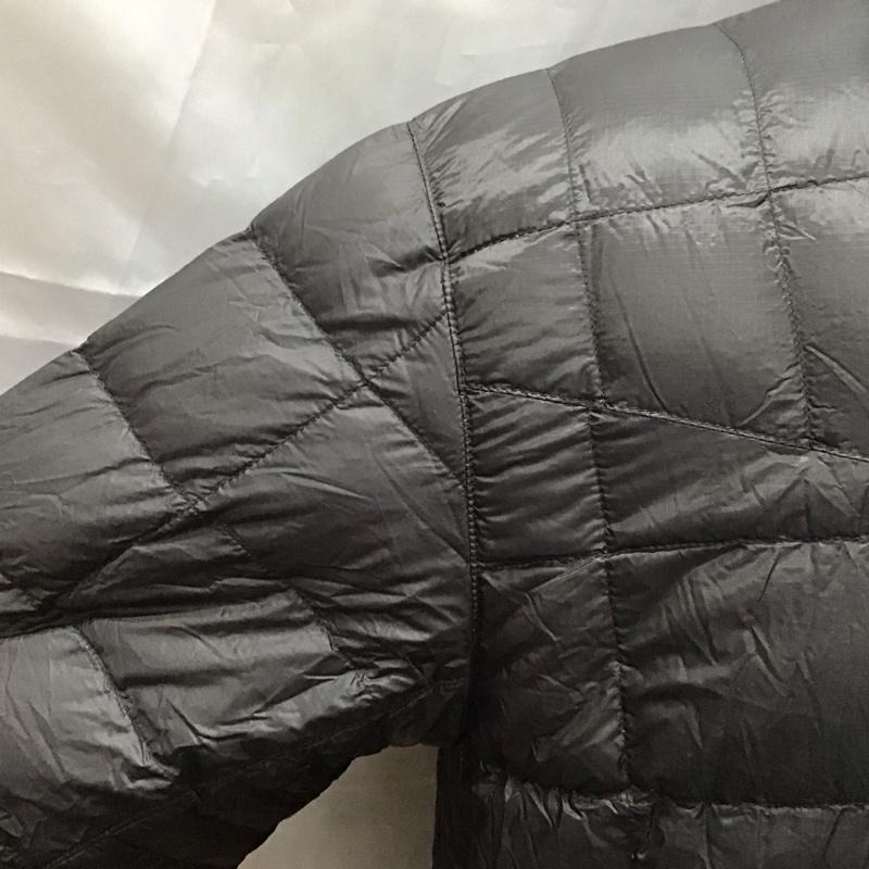 エディーバウアー Eddie Bauer ジャケット、上着 ジャンパー、ブルゾン ジップアップジャケット ジャンパー ジャケット ダウンジャケット アウター M ロゴ、文字 黒 / ブラック /  メンズ USED 古着 中古 10110764