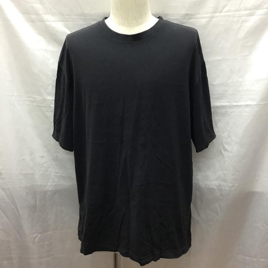 ワイスリー Y-3 Tシャツ 半袖 dy7217 SignatureGraphicTee 半袖カットソー プリントTシャツ XL ロゴ、文字 黒 / ブラック /  メンズ USED 古着 中古 10118660