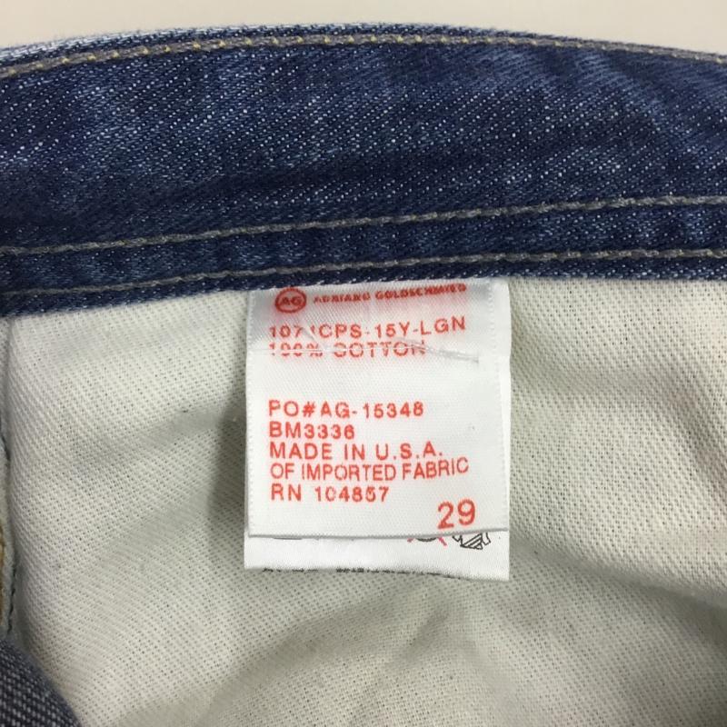 エージー AG パンツ デニム、ジーンズ 1071CPS-15Y-LGN AG-15348 アメリカ製 29 無地 青 / ブルー /  メンズ USED 古着 中古 10111408