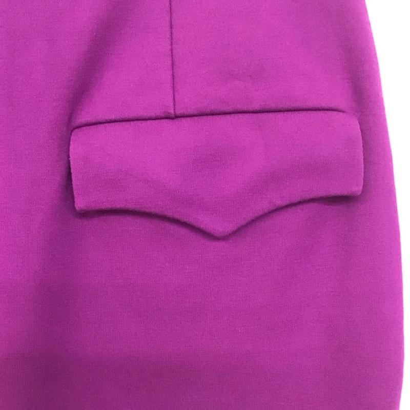 ミラオーウェン Mila Owen スカート ひざ丈スカート タイトスカート ひざ丈 バックスリット 0 無地 紫 / パープル /  レディース USED 古着 中古 10142464