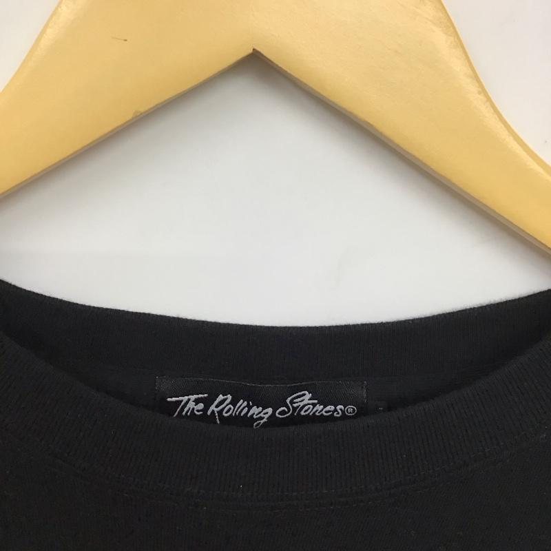 古着 USED Tシャツ 半袖 The Rolling Stones By Rock A Theater Rockin Jelly Bean Erostika XL プリント 黒 / ブラック /  メンズ USED 古着 中古 10130116