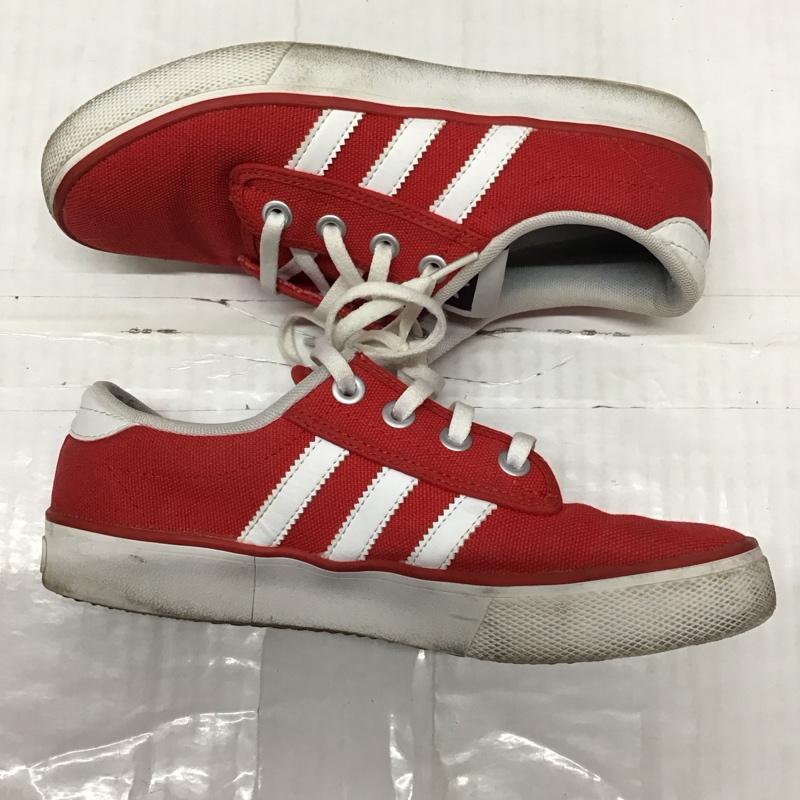 アディダス adidas スニーカー スニーカー D69237 KIEL キール 23cm 23.0cm ロゴ、文字 赤 / レッド / X 白 / ホワイト /  レディース USED 古着 中古 10118786