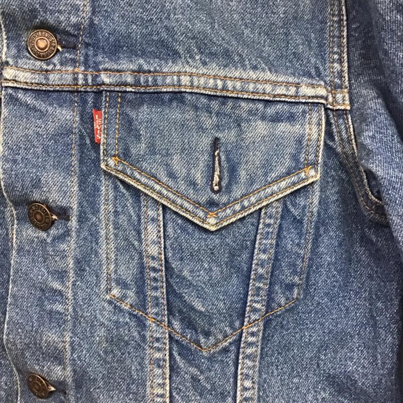 リーバイストラウスアンドコー Levi Strauss & co. ジャケット、上着 ジャンパー、ブルゾン デニムジャケット Gジャン アウター カジュアルジャケット 90s 38 無地 インディゴ / インディゴ /  メンズ USED 古着 中古 10141382