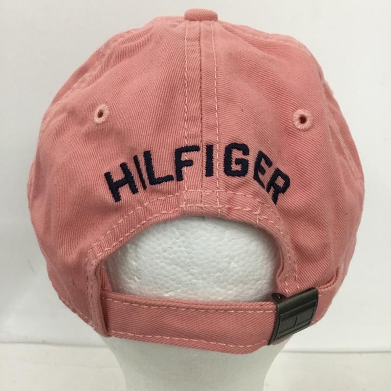 トミーヒルフィガー TOMMY HILFIGER 帽子 キャップ C8878C6524-670 コットン ワンポイント 桃 / ピンク /  レディース USED 古着 中古 10129006