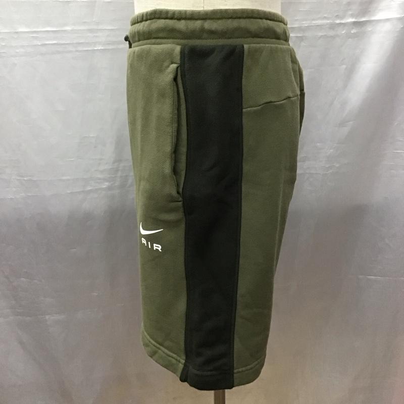ナイキ NIKE パンツ ショートパンツ dq4211-222 ハーフパンツ NIKENikeAirFTShort スポーツウェア L ロゴ、文字 カーキ / カーキ /  メンズ USED 古着 中古 10118545