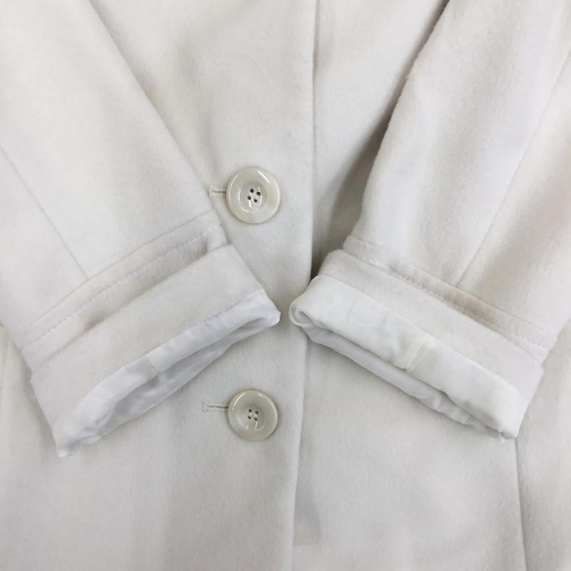 アースミュージックアンドエコロジー earth music&ecology コート コート一般 14147I31010 M 無地 アイボリー / アイボリー /  レディース USED 古着 中古 10142542