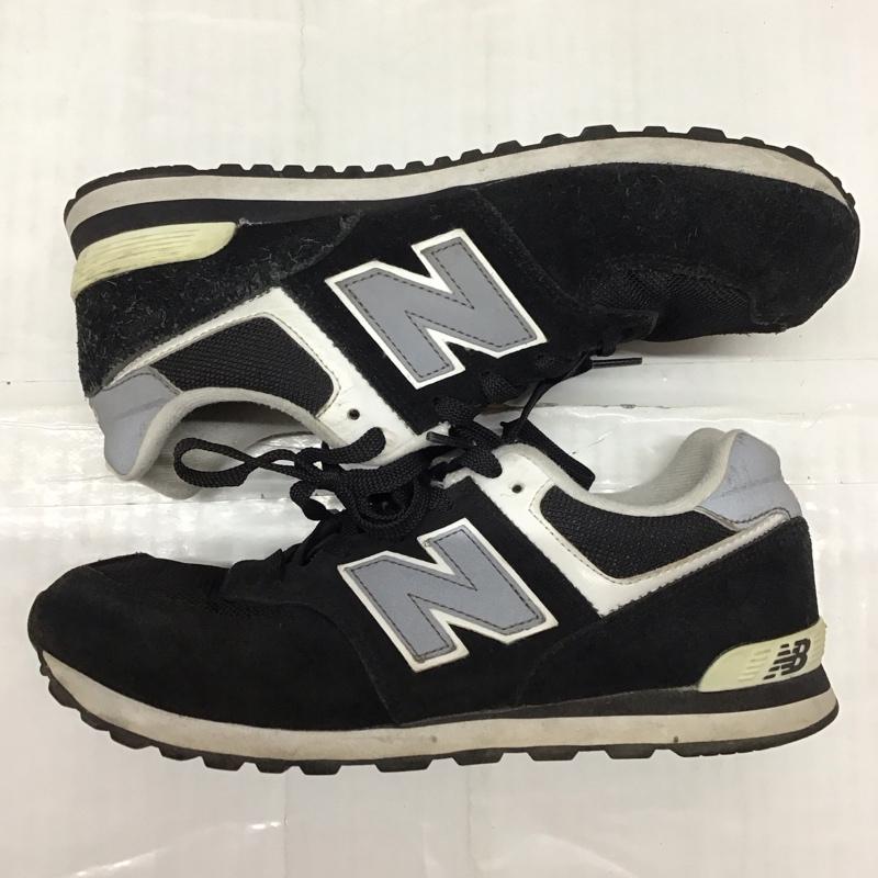ニューバランス New Balance スニーカー スニーカー KL574SKG 24.5cm 24.5cm ロゴ、文字 黒 / ブラック /  レディース USED 古着 中古 10115830