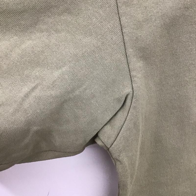 ラファイエット Lafayette Tシャツ 半袖 半袖カットソー 無地Tシャツ クルーネックカットソー XL 無地 カーキ / カーキ /  メンズ USED 古着 中古 10133643