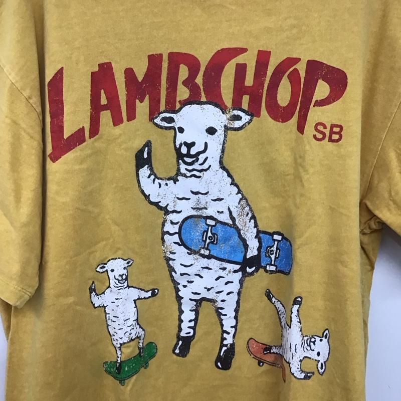 グラニフ graniph Tシャツ 半袖 半袖カットソー プリントTシャツ クルーネックカットソー XL プリント 黄 / イエロー /  メンズ USED 古着 中古 10149121