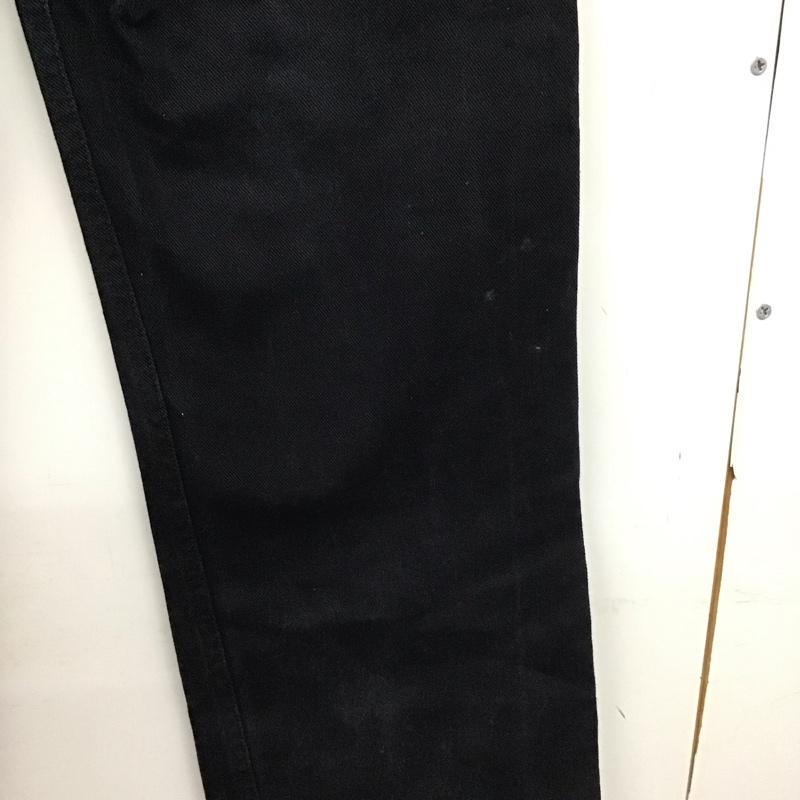 リーバイストラウスアンドコー Levi Strauss & co. パンツ デニム、ジーンズ デニムパンツ スリムパンツ カジュアルパンツ ストレッチパンツ 29インチ 無地 黒 / ブラック /  メンズ USED 古着 中古 10136673
