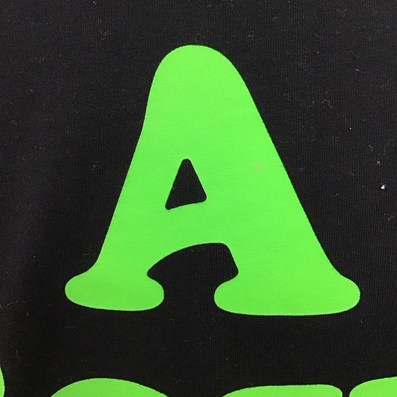 アフューグッドキッズ A FEW GOOD KIDS カットソー 長袖 長袖カットソー クルーネックカットソー ロングスリーブカットソー プリントTシャツ L ロゴ、文字 黒 / ブラック /  メンズ USED 古着 中古 10124778