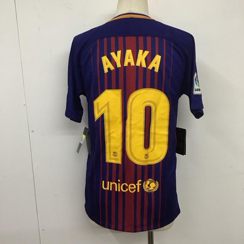 ナイキ NIKE Tシャツ 半袖 847255-456 バルセロナ 半袖ユニフォーム 楽天スポンサー付き S プリント X ロゴ、文字 マルチカラー / マルチカラー /  メンズ USED 古着 中古 10110437