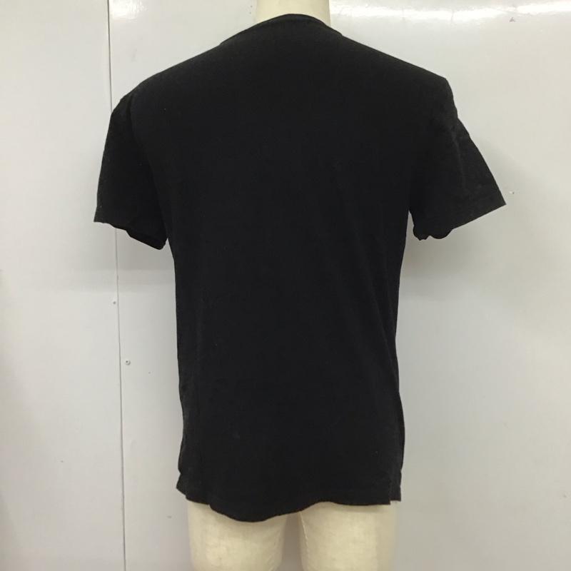 ゲス Guess Tシャツ 半袖 半袖カットソー プリントTシャツ クルーネックカットソー M ロゴ、文字 黒 / ブラック /  メンズ USED 古着 中古 10112118
