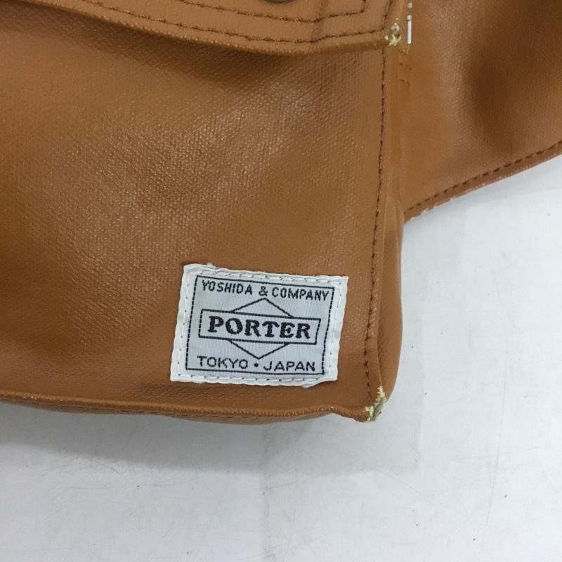 ポーター PORTER ウエストバッグ ウエストバッグ FREE STYLE ロゴ、文字 キャメル / キャメル /  メンズ USED 古着 中古 10143549