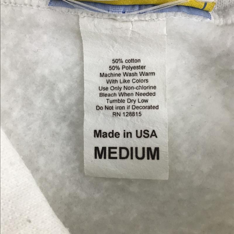 古着 USED パーカー 長袖 長袖パーカー フード付き長袖カットソー スウェット カジュアルカットソー UCLA 90s M ロゴ、文字 白 / ホワイト /  メンズ USED 古着 中古 10105597