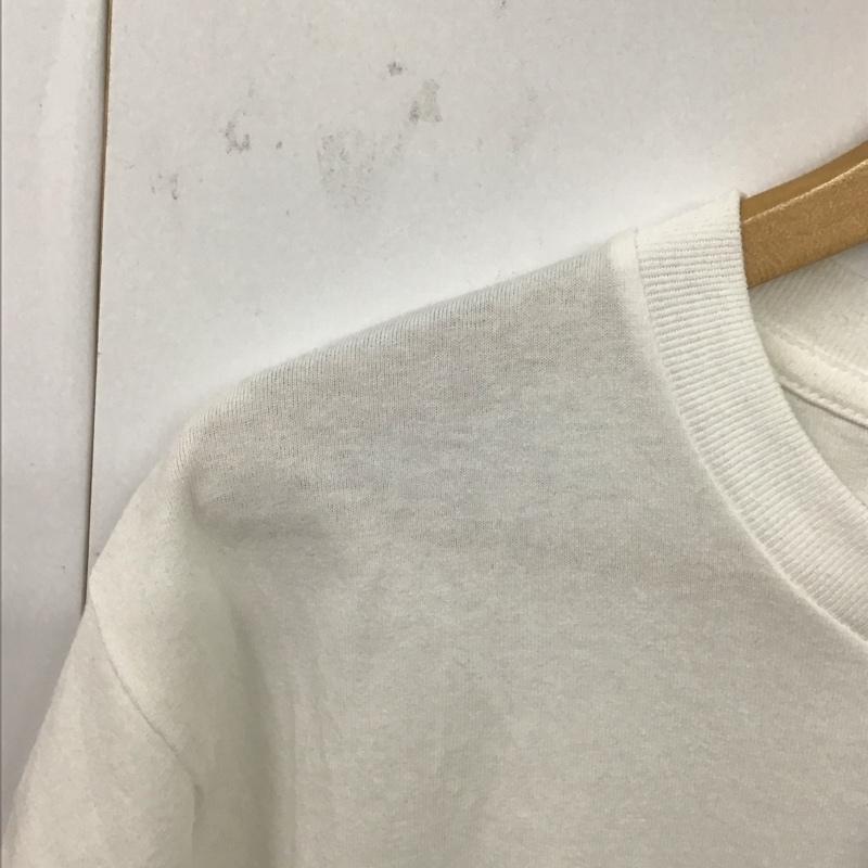 アベイシングエイプ A BATHING APE Tシャツ 半袖 半袖カットソー プリントTシャツ クルーネックカットソー M プリント 白 / ホワイト /  メンズ USED 古着 中古 10136254