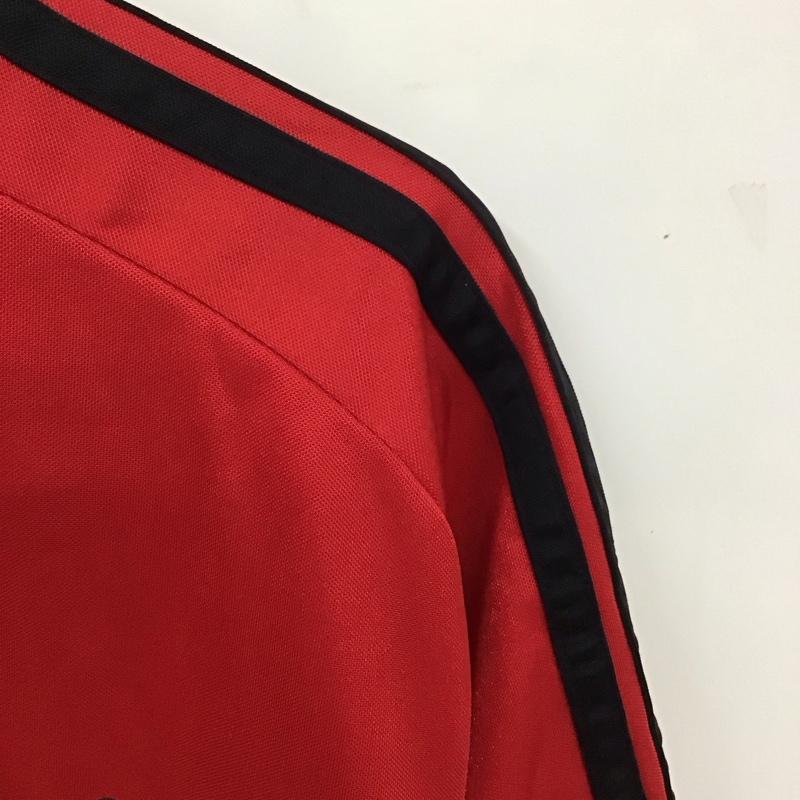 アディダス adidas Tシャツ 半袖 ロゴ、文字 X プリント 赤 / レッド /  メンズ USED 古着 中古 10128483