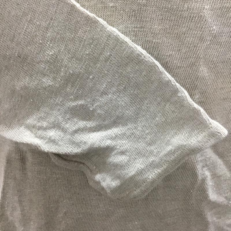 キャピタル KAPITAL カットソー 長袖 M 無地 ベージュ / ベージュ /  メンズ USED 古着 中古 10113455