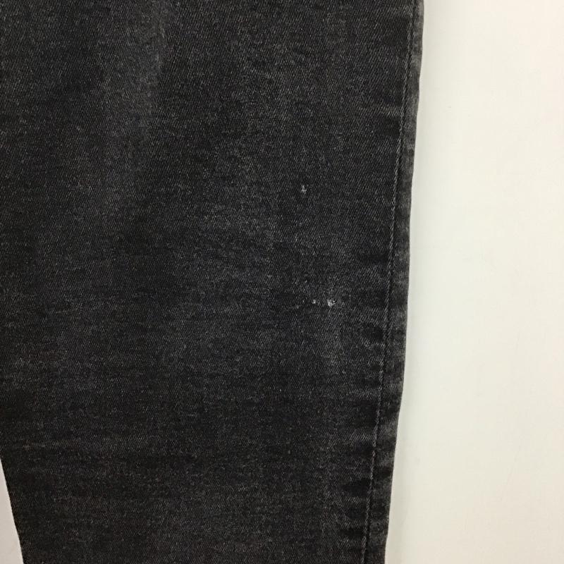 ザラウーマン ZARA WOMAN パンツ デニム、ジーンズ 3432 240 800 スキニー スリム ストレッチ 無地 黒 / ブラック /  レディース USED 古着 中古 10113492