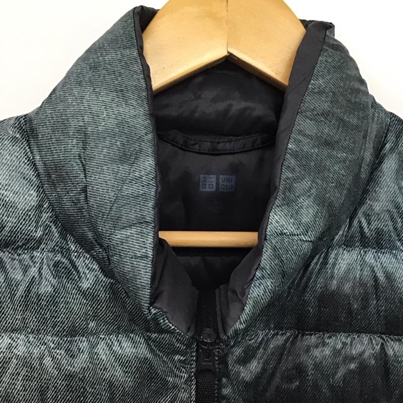ユニクロ UNIQLO ベスト ベスト 315-080246 ウルトラライトダウンベスト ジップアップベスト L 無地 紺 / ネイビー /  メンズ USED 古着 中古 10142576