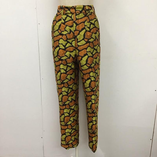 スローバイスライ THROW by SLY パンツ ワークパンツ、ペインターパンツ 030ea031-6070 GIRAFFEJACQARDTAPEREDパンツ カジュアルパンツ 0 総柄 マルチカラー / マルチカラー /  レディース USED 古着 中古 10113832