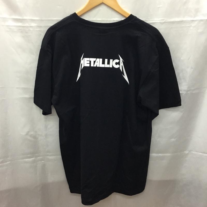 古着 USED Tシャツ 半袖 半袖カットソー プリントTシャツ クルーネックカットソー バンドTシャツ XL プリント 黒 / ブラック /  メンズ USED 古着 中古 10108364