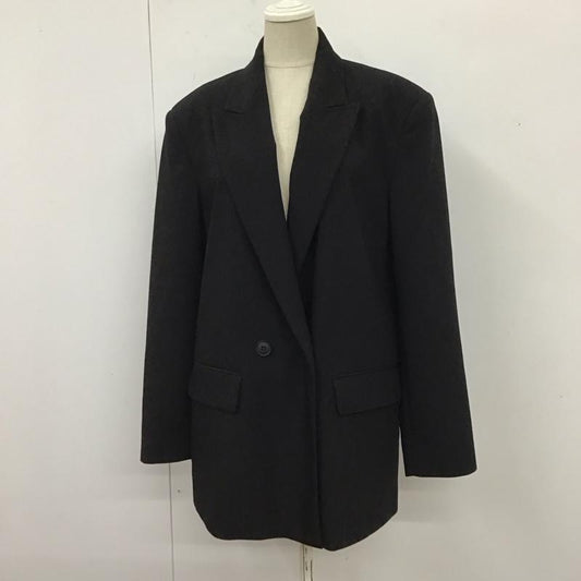 ザラ ZARA ジャケット、上着 ジャケット、ブレザー 2753 732 800 オーバーサイズ テーラード XS 無地 黒 / ブラック /  レディース USED 古着 中古 10117382