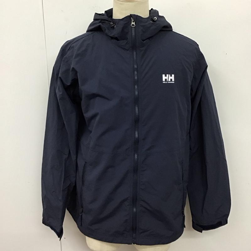 ヘリーハンセン HELLY HANSEN ジャケット、上着 ジャンパー、ブルゾン HOEZ11852 ベンゲルジャケット マウンテンパーカ XL 無地 X ロゴ、文字 紺 / ネイビー /  メンズ USED 古着 中古 10123556