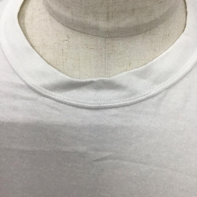 ハフ HUF カットソー 長袖 長袖カットソー プリントカットソー クルーネック XL プリント 白 / ホワイト /  メンズ USED 古着 中古 10126188