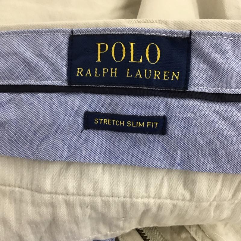 ポロラルフローレン POLO RALPH LAUREN パンツ チノパン チノパン ワイドパンツ カジュアルパンツ 36 無地 アイボリー / アイボリー /  メンズ USED 古着 中古 10140997