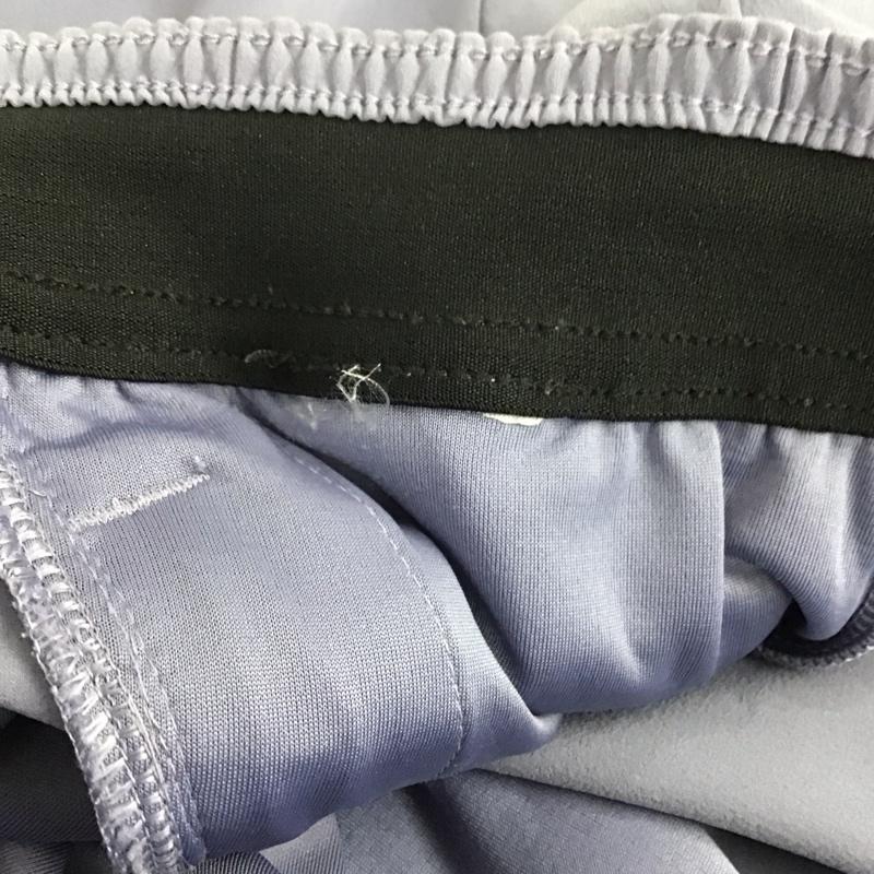 アディダス adidas パンツ ショートパンツ ショートパンツ ハーフパンツ カジュアルパンツ スポーツウェア ロゴ、文字 紫 / パープル /  メンズ USED 古着 中古 10141259