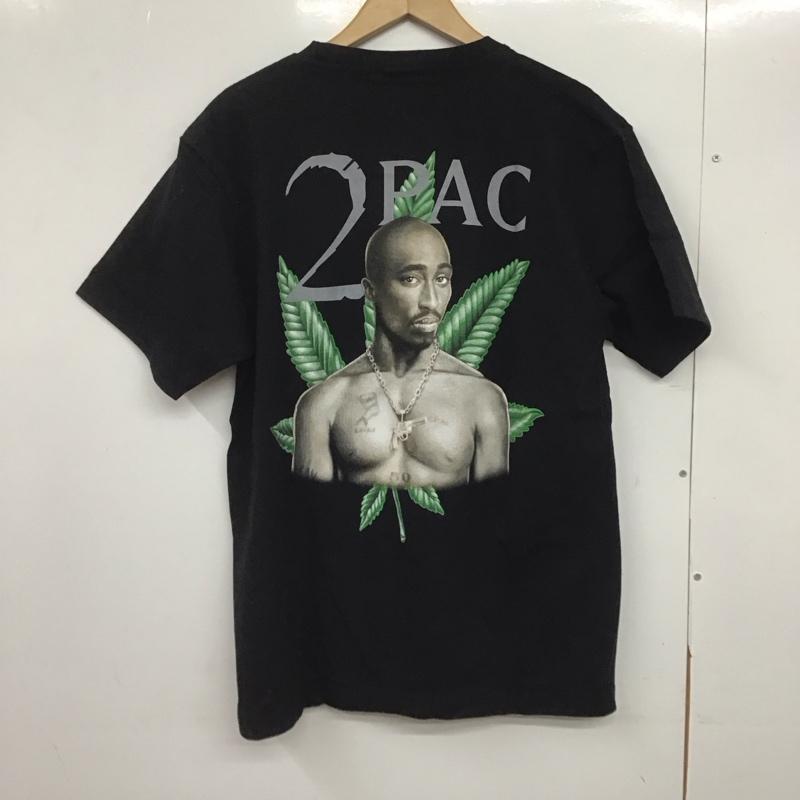 古着 USED Tシャツ 半袖 半袖カットソー プリントTシャツ クルーネックカットソー プリント 黒 / ブラック /  メンズ USED 古着 中古 10146193