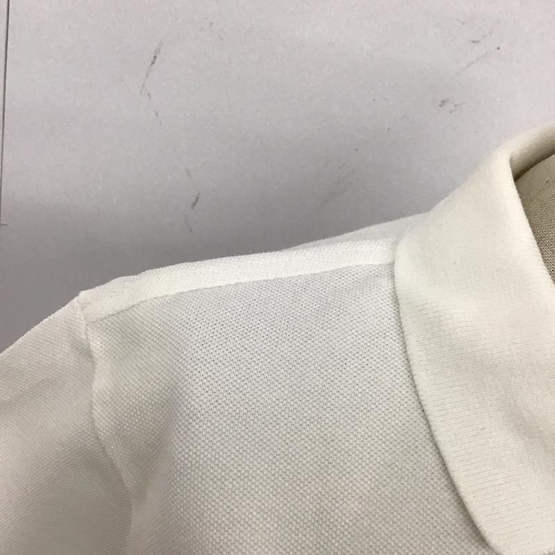 ラルフローレン RALPHLAUREN ポロシャツ 半袖 1273731SPO SKINNY POLO L ワンポイント 白 / ホワイト /  レディース USED 古着 中古 10120227