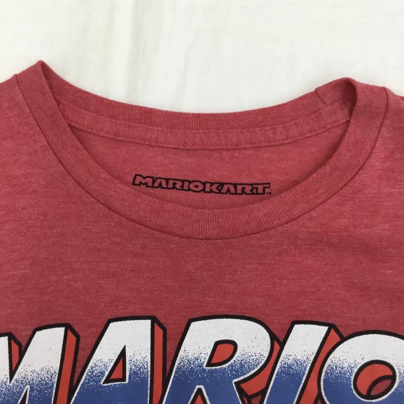 ユーズドクロージング used clothes Tシャツ 半袖 マリオカート　MARIO　KART S キャラクター 赤 / レッド /  メンズ USED 古着 中古 10133849