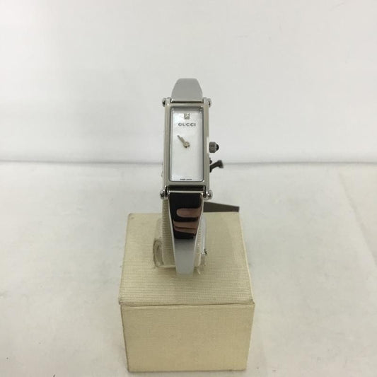 グッチ GUCCI 腕時計 アナログ（クォーツ式） YA015561 ダイヤモンド ロゴ、文字 銀 / シルバー /  レディース USED 古着 中古 10134873