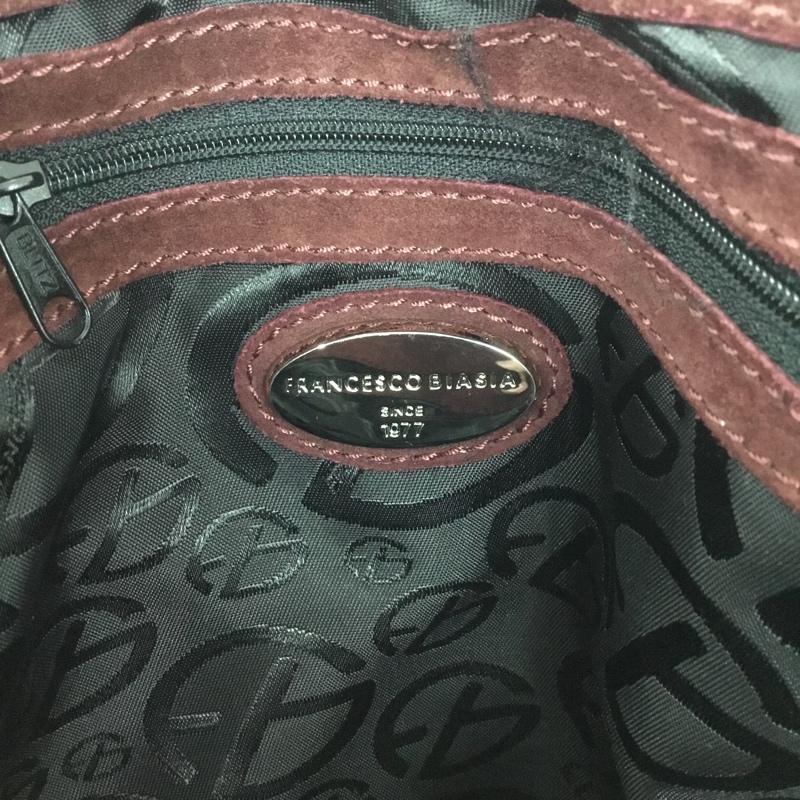 フランチェスコ ビアジア FRANCESCO BIAGIA トートバッグ トートバッグ ハンドバッグ 無地 えんじ / ワインレッド /  レディース USED 古着 中古 10133546
