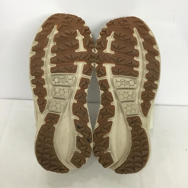 アグ UGG スニーカー スニーカー 1104187 CA805 MLT ジップスニーカー 24.5cm 24.5cm ロゴ、文字 ベージュ / ベージュ /  レディース USED 古着 中古 10141553