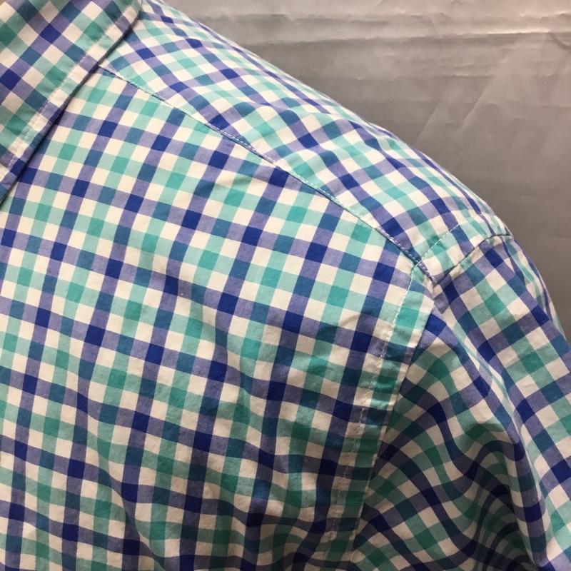 トミーヒルフィガー TOMMY HILFIGER シャツ、ブラウス 半袖 半袖シャツ チェックシャツ カラーシャツ カジュアルシャツ ボタンダウンシャツ XL チェック マルチカラー / マルチカラー /  メンズ USED 古着 中古 10106602