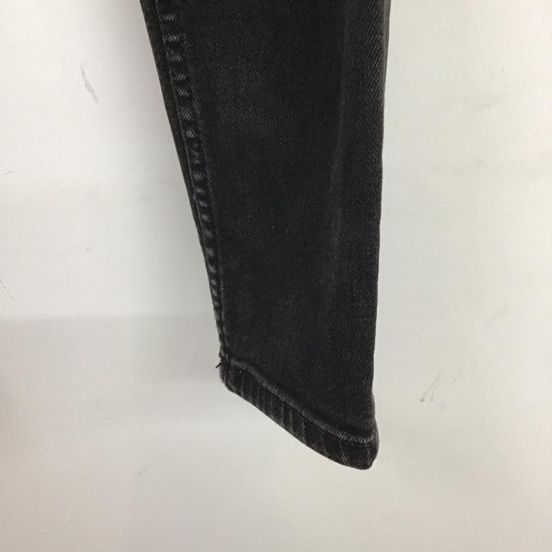 ザラ ZARA パンツ デニム、ジーンズ スキニー ストレッチ 無地 黒 / ブラック /  レディース USED 古着 中古 10109715