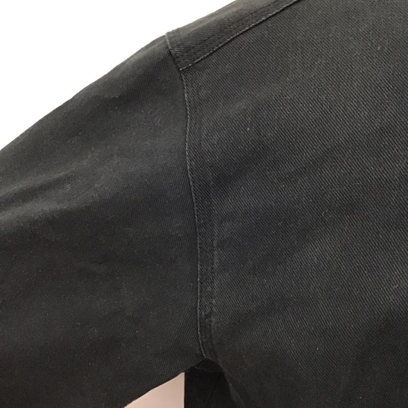 ディッキーズ Dickies ジャケット、上着 ジャケット、ブレザー ジップアップジャケット ジャンパー デニムジャケット カジュアルジャケット M 無地 黒 / ブラック /  メンズ USED 古着 中古 10116533